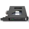 ICY Dock ToughArmor MB111VP-B - mobilioji atminties lentyna - and2 / and3 SSD mobilioji lentyna - 2,5 (6,4 cm) - NVMe - PCIe 4,0 x4 - juoda (MB111VP-B)