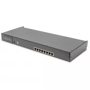 DIGITUS Professional DS-72216 - KVM jungiklis - 16 x KVM prievadas (-ų) - montuojamas į stelažą (DS-72216)