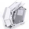 Mini Micro-ATX Tower Jonsbo MOD3 Grūdintas Stiklas Baltas PC korpusas, Mini-ITX/Micro-ATX palaikymas
