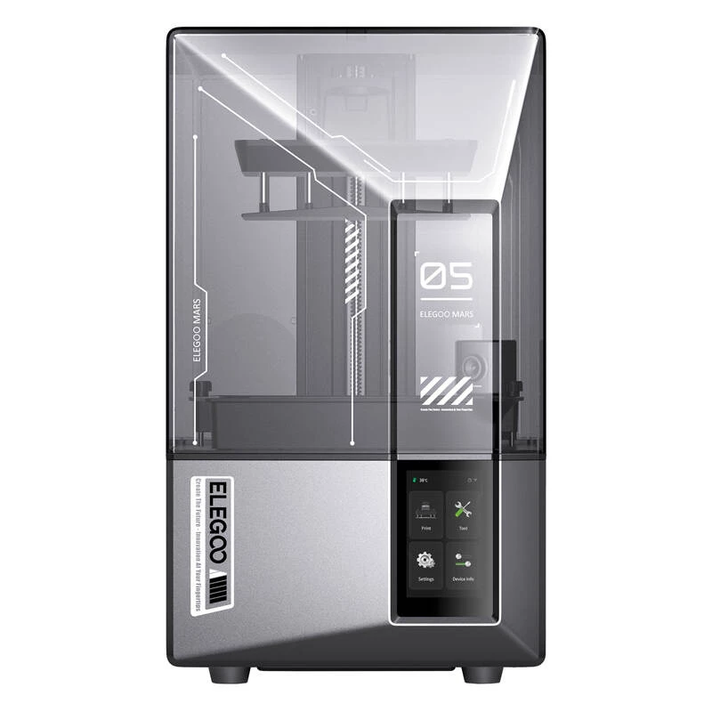 Dervinė 3D spausdintuvas Elegoo Mars 5 Ultra 4K raiškos LCD (modelis 50.101.013300)