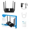 Cudy LT500 belaidis maršrutizatorius Fast Ethernet Dual-band (2,4 GHz / 5 GHz) 4G juodas