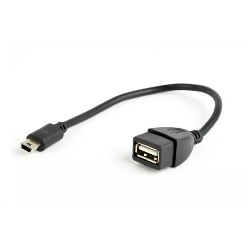 USB OTG laidas Mini BM -> USB AF 15cm