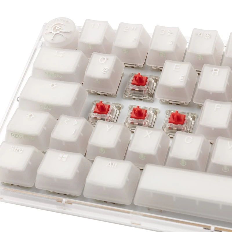 Ducky One 3 SF klaviatūra, skirta žaidimams, USB, balta