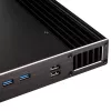 PC korpusas Akasa Plato X7D Small Form Factor, juodas