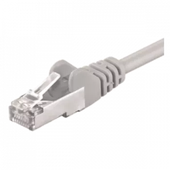 Wentronic Goobay CAT 5e komutacinis kabelis, SF/UTP, pilkas, 2 m - CCA vario mišinys (50145)