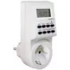 Savaitinis laikmatis as-Schwabe 24032 Skaitmeninis Balta 230V 16A