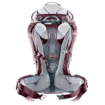Deuter Kid Comfort kūdikio nešiojimo kuprinė, poliamidas, raudona
