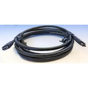 USB-C į USB-C kabelis Elotouch E969524 0,6 m juodas - USB duomenų kabelis