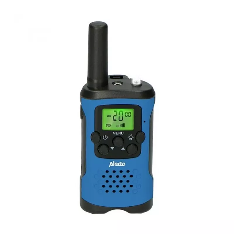 Dvipusis radijas Alecto FR-115BW — 8 kanalai, iki 7 km atstumas, 24 val. baterijos veikimo laikas, 2 baterijos komplekte