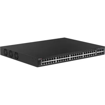 Edimax 54 prievadų Gigabit PoE+ Web Smart komutatorius ilgiems atstumams su 6 SFP+ 10G prievadais