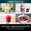 Ninja Creami Deluxe NC502CH, Ice Cream and Ice Maker, Juoda