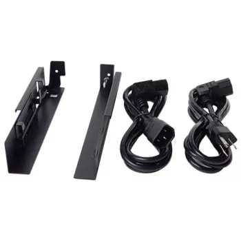 Montavimo rinkinys APC KVM-LCDMOUNT KVM LCD konsolėms, juodas, 0,28 kg