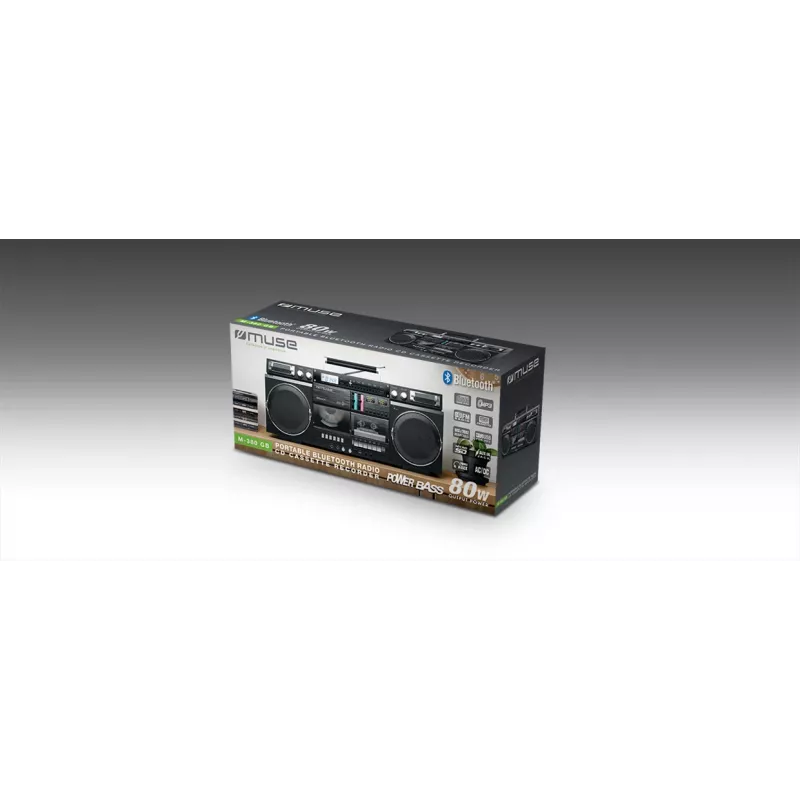 Boombox M-380 GB juoda