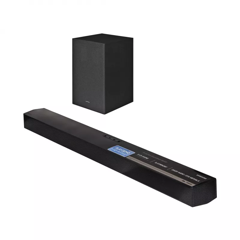 Samsung HW-B650F 3.1 kanalų, 370 W, Q-Symphony, garso juosta su belaidžiu žemųjų dažnių garsiakalbiu, DTS Virtual:X
