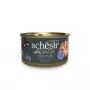 Šlapias kačių maistas Agras Pet Foods Schesir after Dark Complete Brühe 80 g — vištiena, be grūdų, be glitimo ir sojos