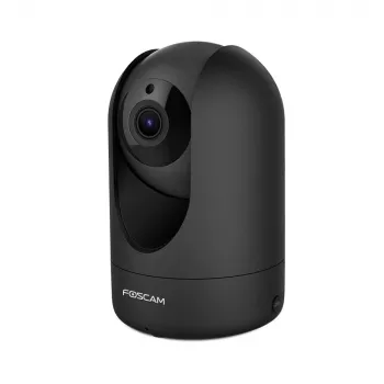 IP stebėjimo kamera Foscam R4M-B, 4 MP (2560×1440), 112° objektyvas, 4 mm, WDR, Wi‑Fi ir Ethernet, vidaus kubas, naktinis matymas 10 m