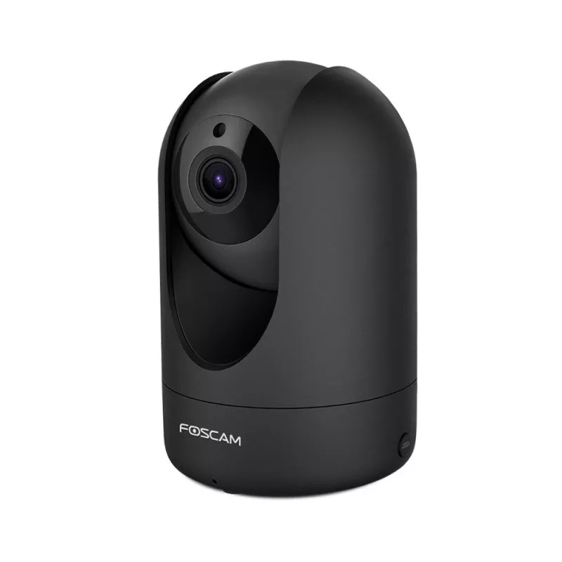 IP stebėjimo kamera Foscam R4M-B, 4 MP (2560×1440), 112° objektyvas, 4 mm, WDR, Wi‑Fi ir Ethernet, vidaus kubas, naktinis matymas 10 m