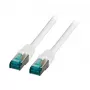 EFB-Elektronik RJ45 komutacinis kabelis Cat.6A S/FTP LSZH Baltas 0,25m Gamintojas: EFB Elektronik (MK6001.0,25W)