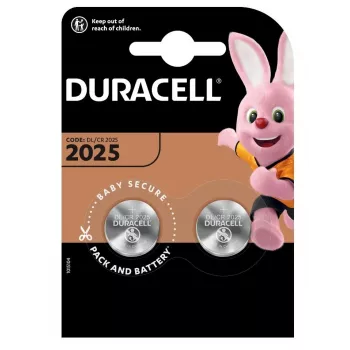 Batterijos CR2025 blisteris 2 vnt