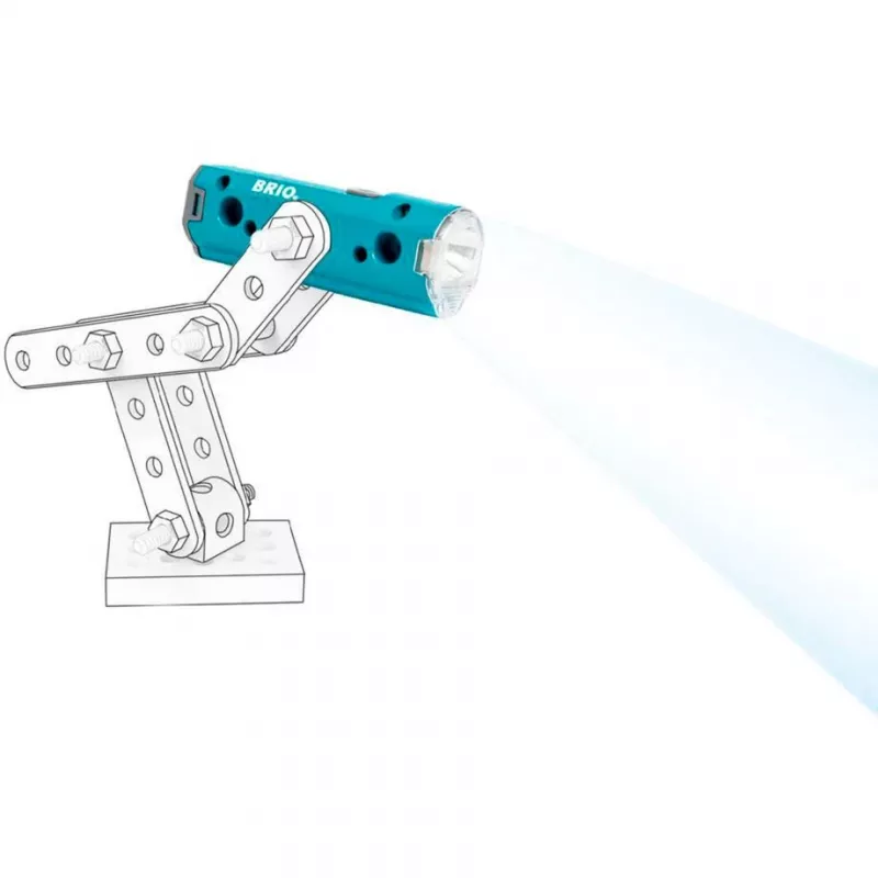 Žibintuvėlis BRIO Builder 63460100 LED nešiojamas žaislinis žibintuvėlis