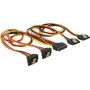 Vidinis maitinimo laidas DeLOCK 60154 0,3 m 4 x SATA 15 kontaktų