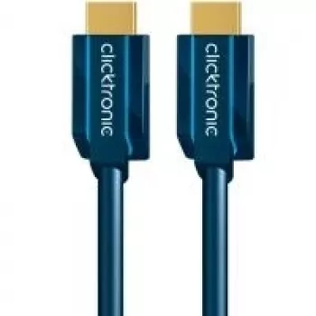 ClickTronic 2m High Speed HDMI 2m HDMI HDMI Mėlynas (70303)