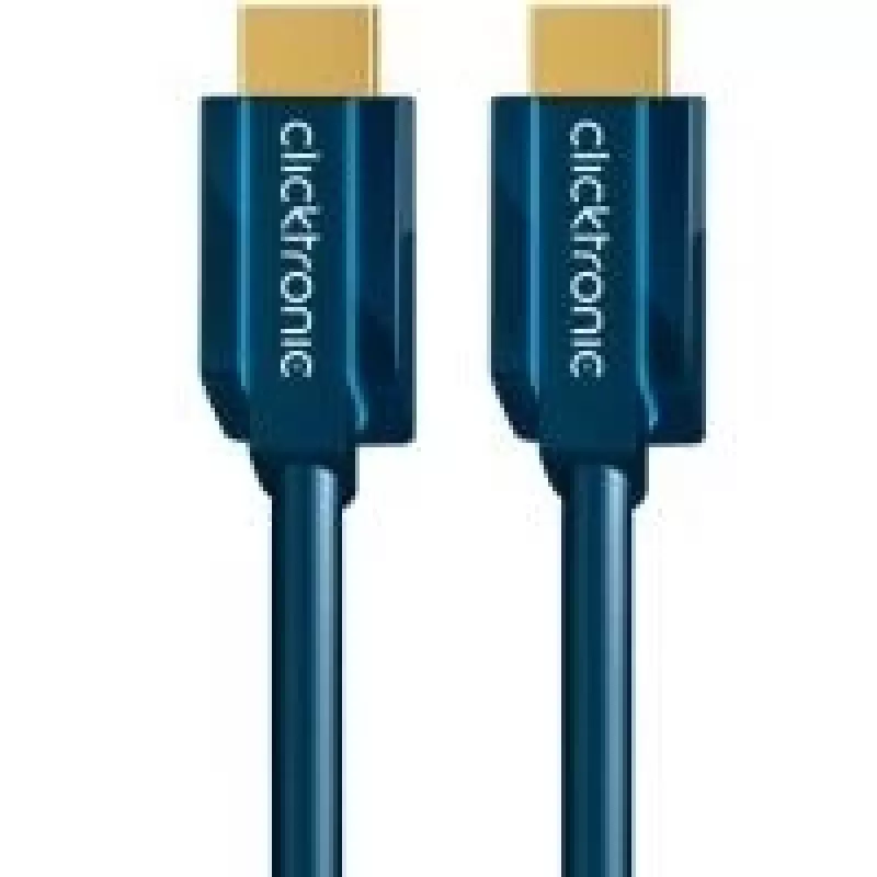 ClickTronic 2m High Speed HDMI 2m HDMI HDMI Mėlynas (70303)