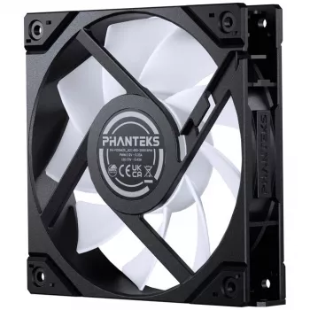 Phanteks M25 Gen2 120mm PWM D-RGB korpuso ventiliatorius – juodas