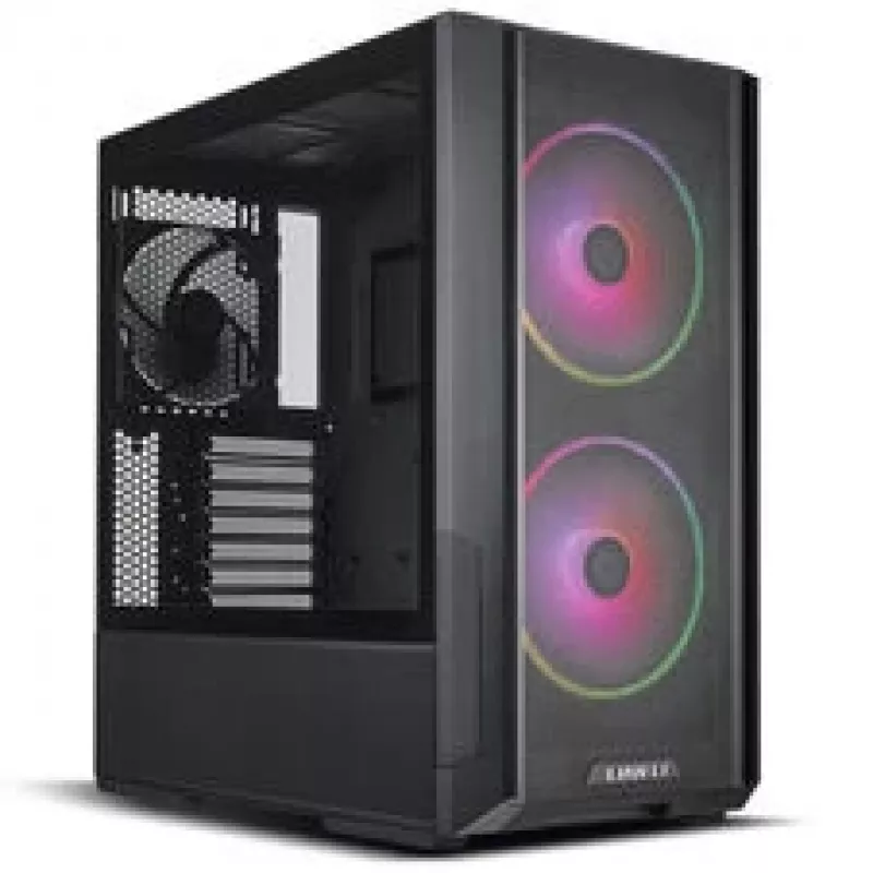 Lian Li LANCOOL 216 korpuso rinkinys + HYDROSHIFT II LCD-C 360TL AiO - juodas