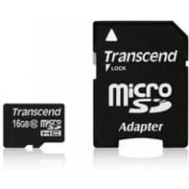 Flash atmintis Transcend 16GB MicroSDHC UHS-I TS16GUSDU1