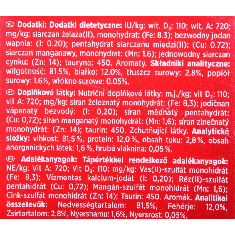 GOURMET Mon Petit Paukštienos mišinys - šlapias kačių maistas - 6 x 50 g