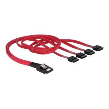 Delock - SATA- / SAS-kabelis - 4-Lane - SATA (W) to 36 PIN 4iMini MultiLane (M) - 50 cm (83057)