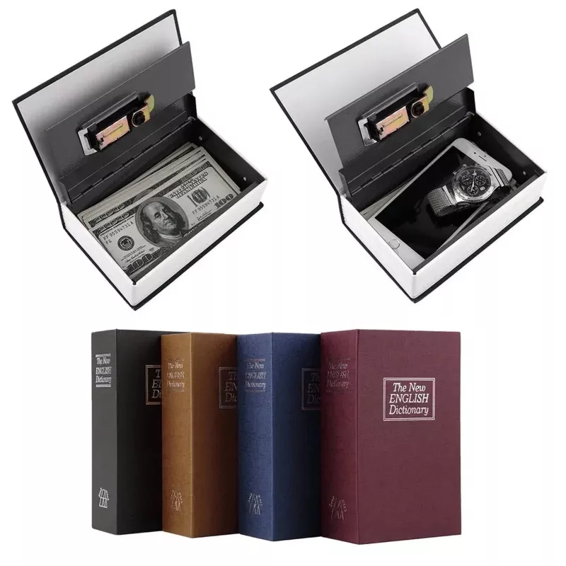 Extralink Home Book Safe, pinigų dėžutė, plieninis seifas raktams, S-405