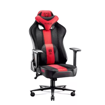 Diablo X-PLAYER 2.0. įprasta žaidimų kėdė Crimson anthracite