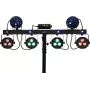 LED PAR šviestuvas EUROLITE KLS Laser Bar Next FX 51741094 — kompaktiškas scenos apšvietimas su integruotais lazerio efektais