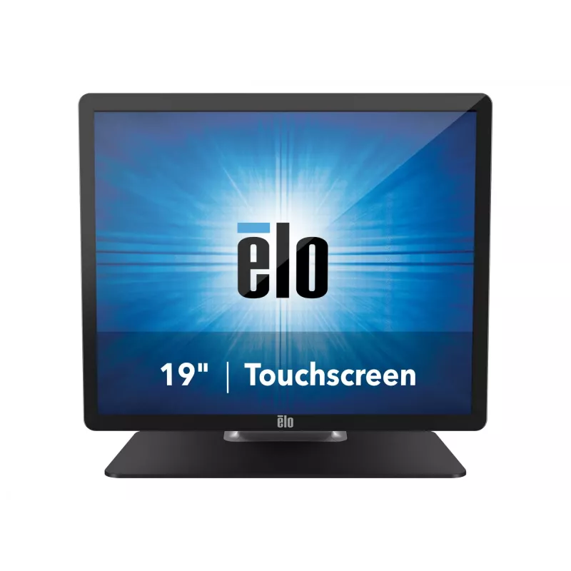 Elo 1902L - LCD monitorius - 48,26 cm (19) - jutiklinis ekranas - 1280 x 1024 @ 60 Hz - 250 cd/m² - 1000:1 - 14 ms - HDMI, VGA - garsiakalbis - juodas