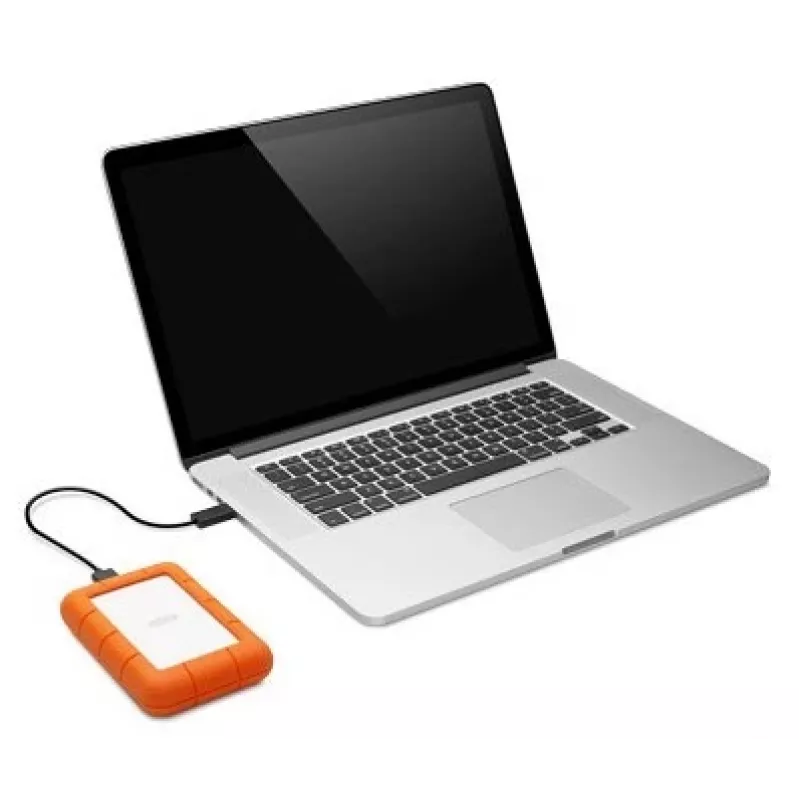 Išorinis kietasis diskas LaCie Rugged Mini 4 TB 5400 RPM Micro-USB B 3.2 Gen 1 (3.1 Gen 1) oranžinis