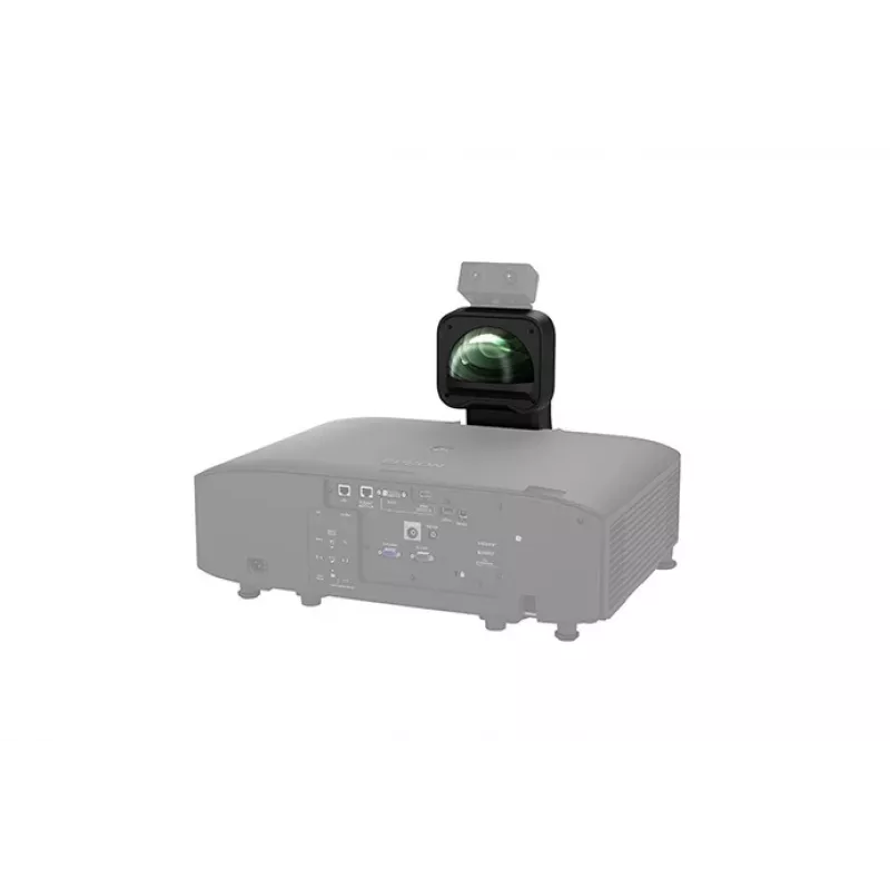 Projekcinis objektyvas Epson ELPLX01S — fiksuotas židinio nuotolis 5,8 mm, fiksuota diafragma 1,9, suderinamas su pasirinktais Epson projektoriais