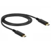 USB laidas DeLOCK 85531 USB 3.2 Gen 2 1m USB C juodas