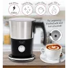 Automatinis pieno putotuvas Adler AD 4497 — nerūdijantis plienas, 600W, putos 120 ml / šildymas 300 ml, karštas ir šaltas