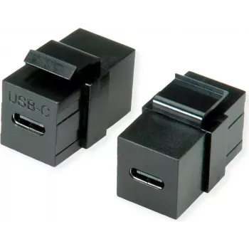 VALUE USB Type C Keystone Module, juoda (25.99.8210)