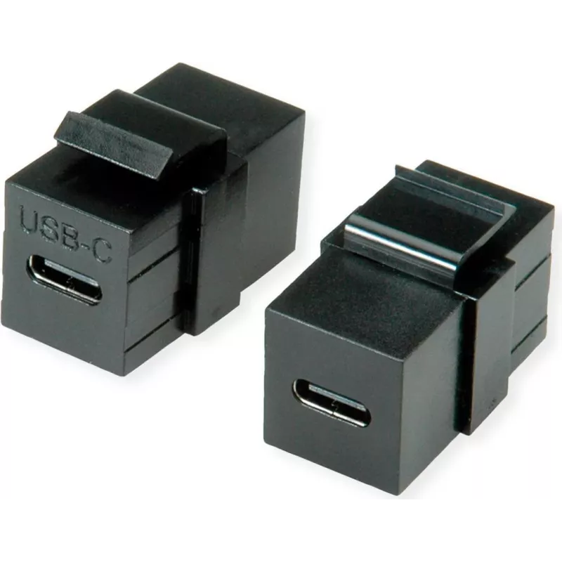 VALUE USB Type C Keystone Module, juoda (25.99.8210)