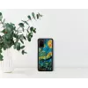 Apsauginis telefono dėklas iKins Samsung Galaxy S20+ — žvaigždėtos nakties juodas