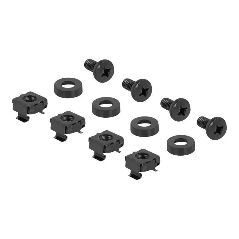 Kabelių bėgelis DeLOCK 66884 juodas 180mm plotis 482mm gylis 90mm aukštis