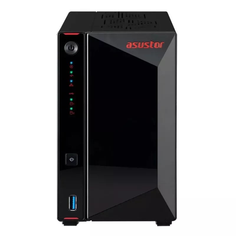Asustor AS5402T NAS/saugojimo serveris Intel® Celeron® N5105 4 GB DDR4 0 TB ADM juodas