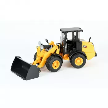 Kompaktiškas lankstus ratinis krautuvas BRUDER BR-02485 1:16 mastelio modelis, metalinis žaidimų automobilis