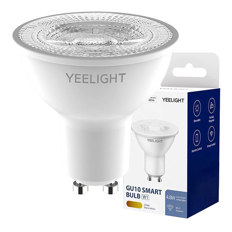 Išmanioji lemputė Yeelight W1 GU10 (reguliuojamo ryškumo) 1 vnt.