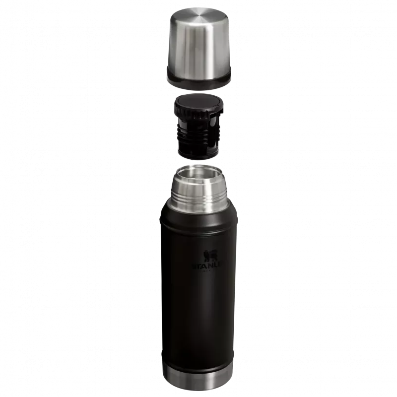 Termosas STANLEY Legendary Classic 0,94 L, juodas, dviguba sienelė, vakuuminė izoliacija