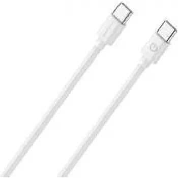 USB laidas RealPower 404307 USB 2.0 2 m USB C baltas