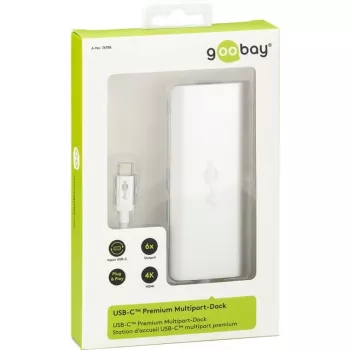 Wentronic goobay - USB-C dokinė stotelė - 10Mb LAN (76788)